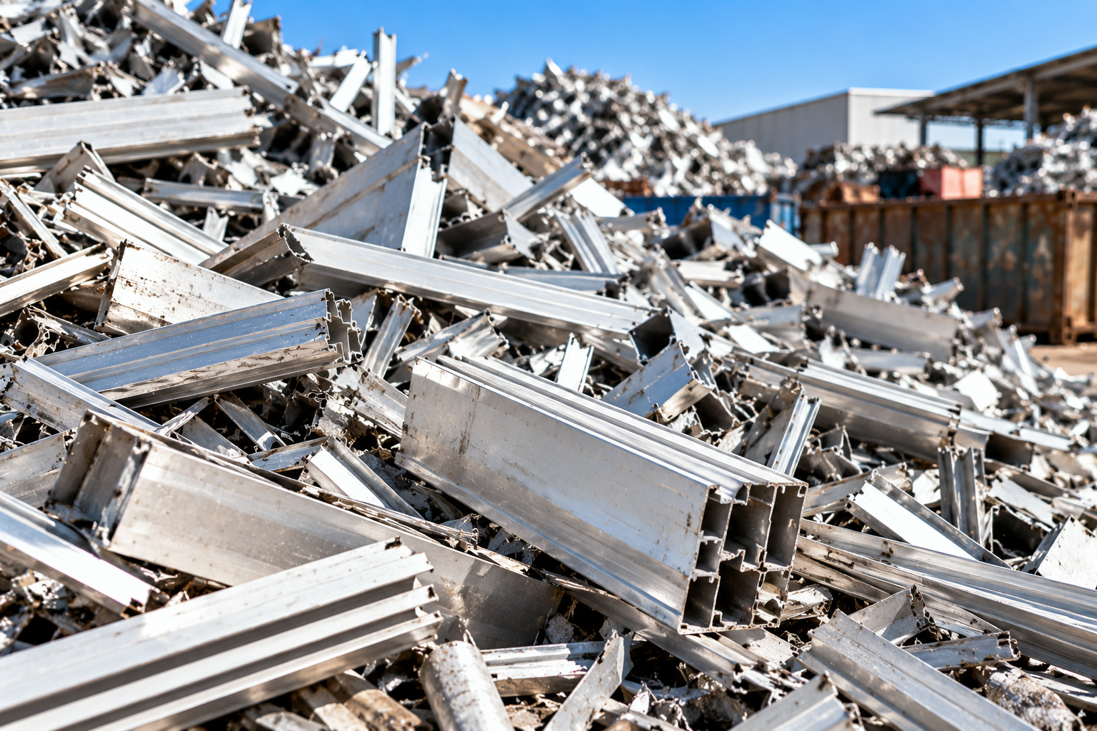 Aluminium scrap profiles
