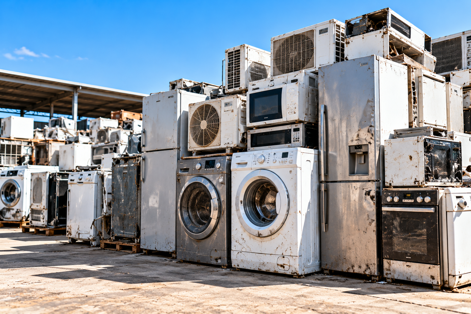 Used appliances scrap