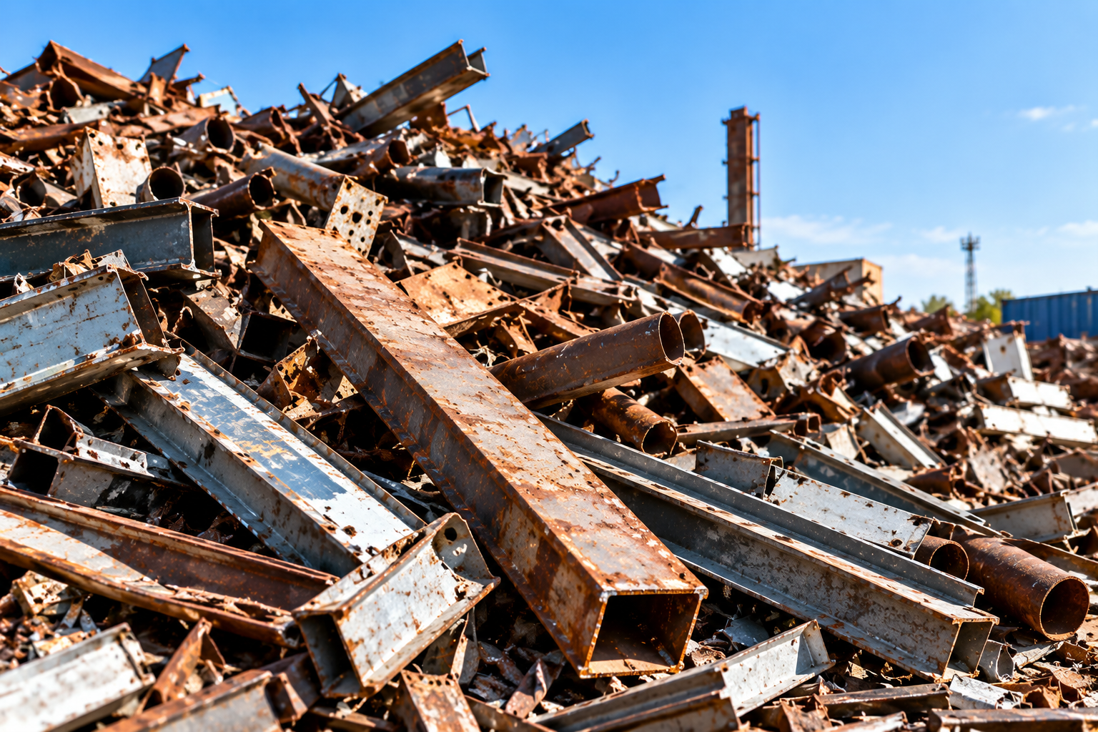 Iron and metal scrap